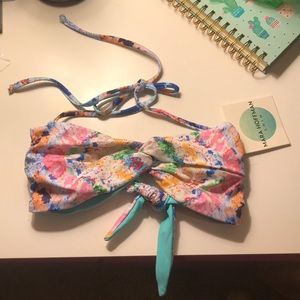 NWT Mara Hoffman bandeau top size Small